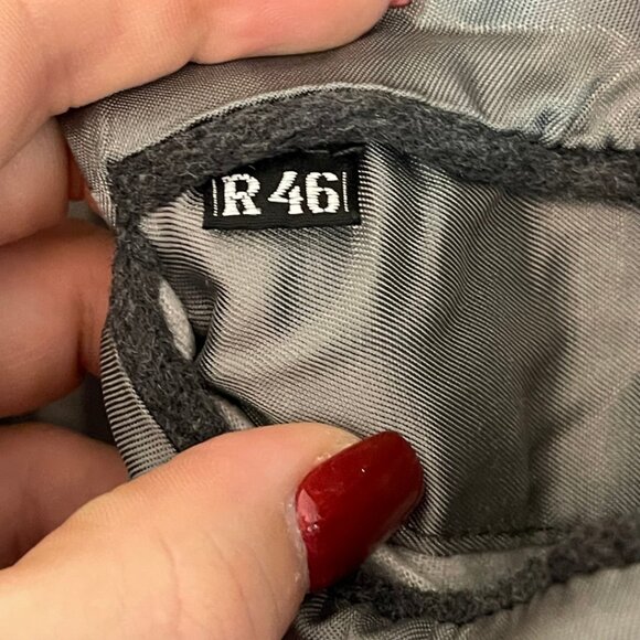 Christopher Brooks Wool Overcoat Men’s Size 46R Gray Classic Long Coat - Picture 5 of 5